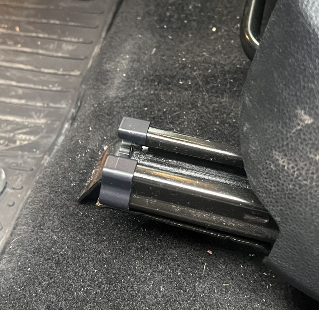 Ford seat rail cover