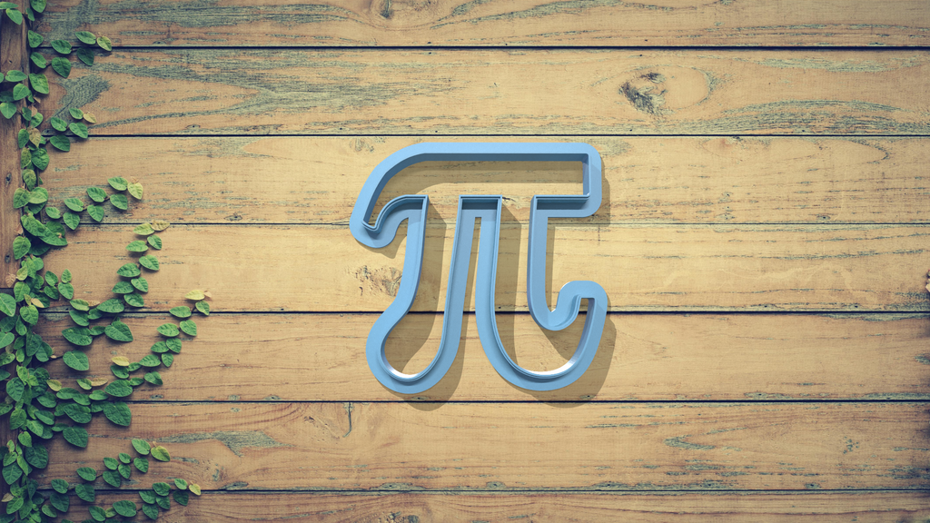 Pi Cookie cutter