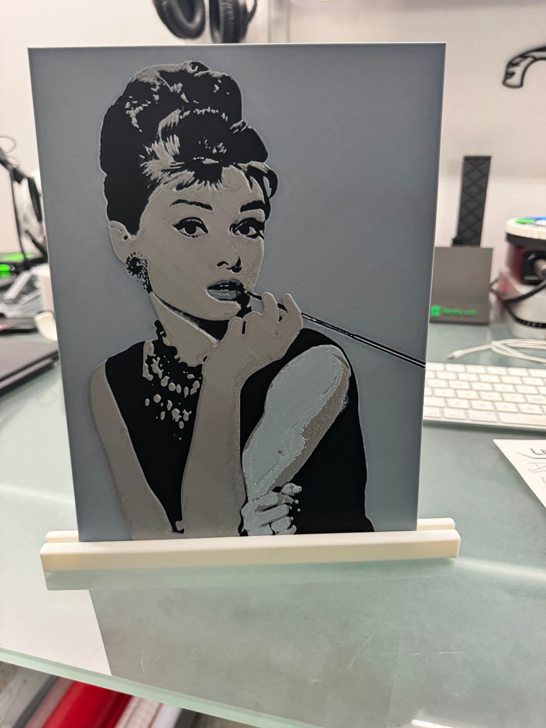 Hueforge desk mount stand, 3 variations