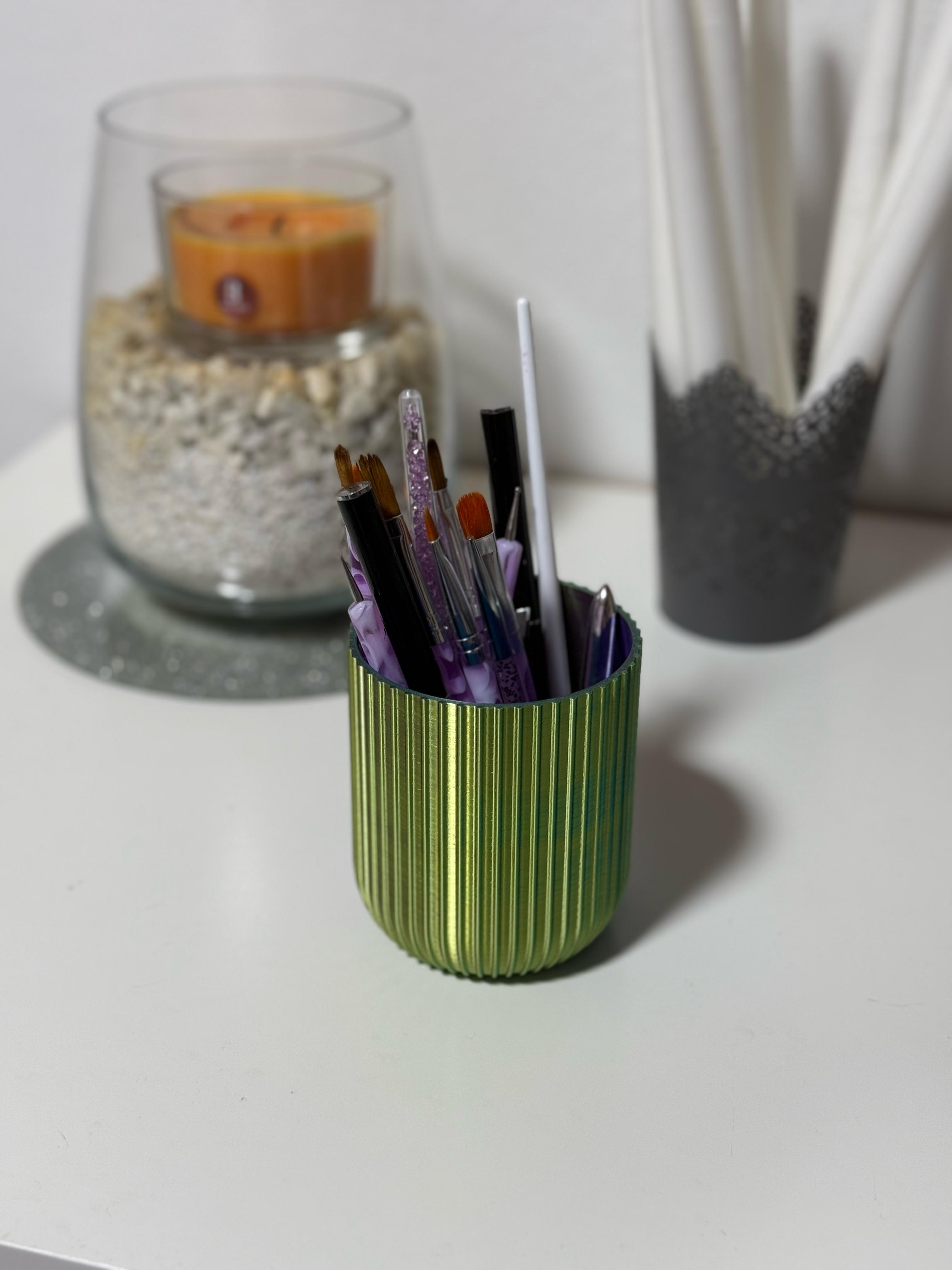 Makeup Behälter Organizer Pinselhalter Vase