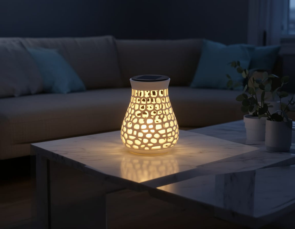 Solar Voronoi Glow Vessel