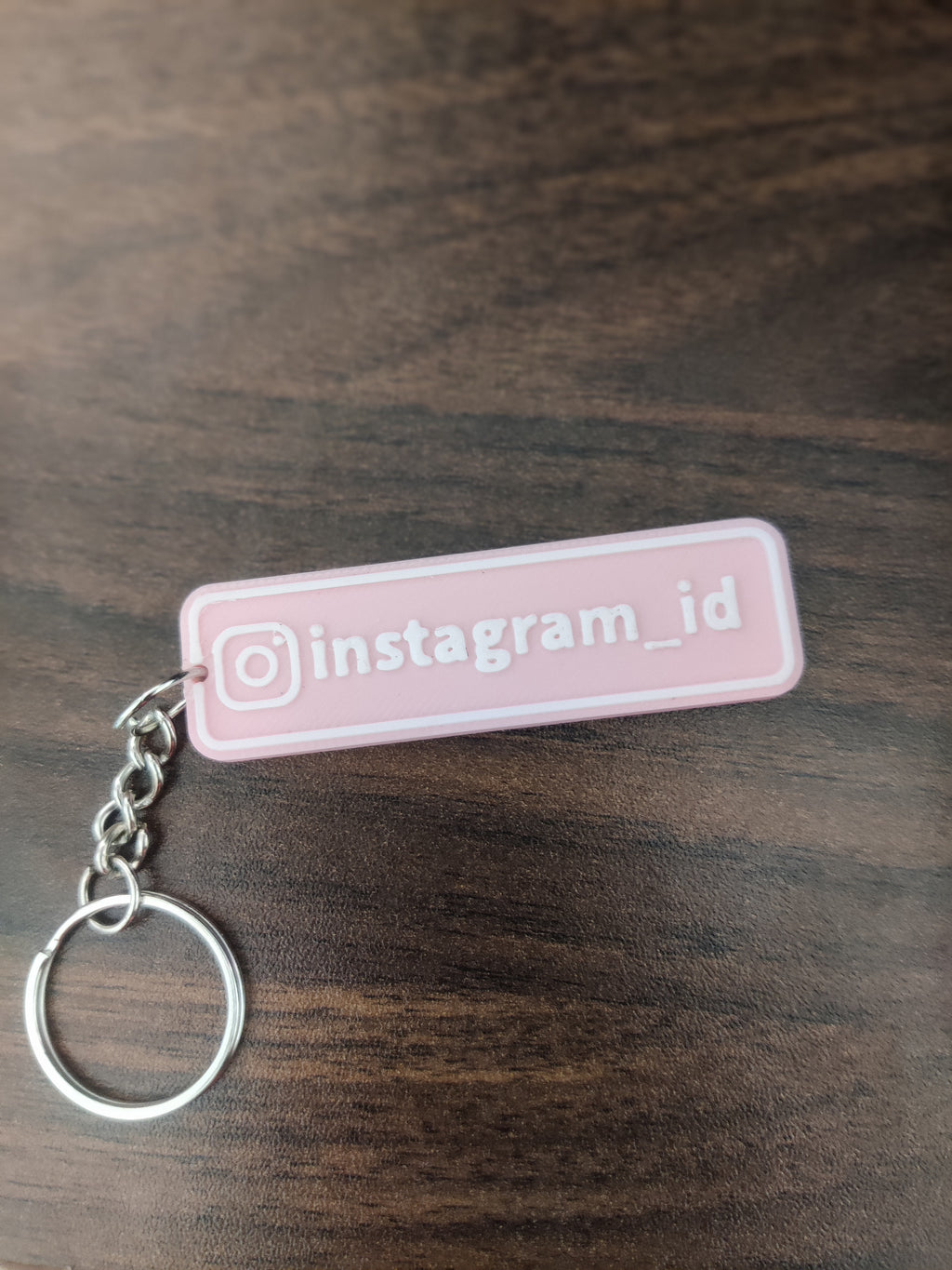 Custom name keychain