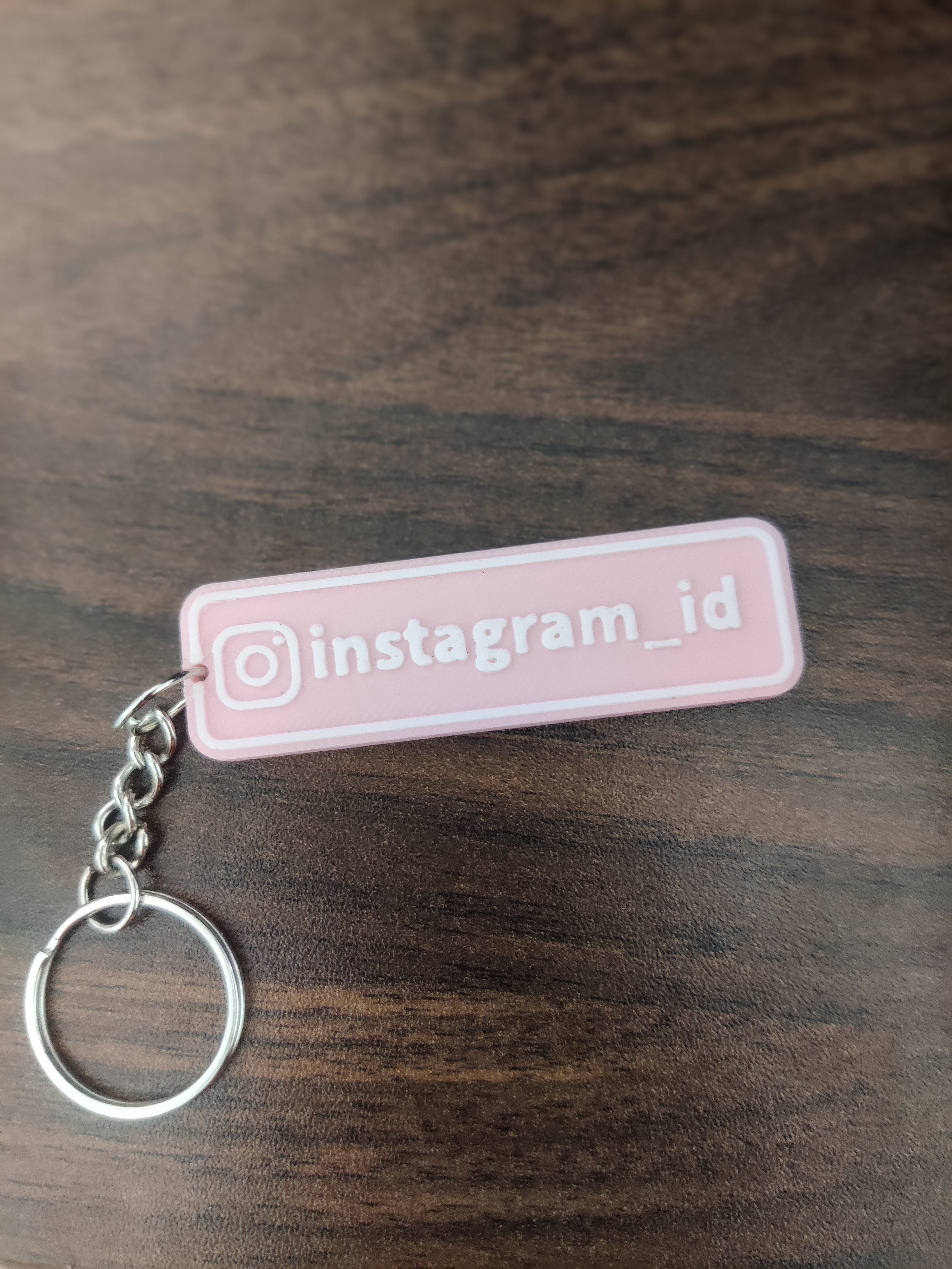 Custom name keychain