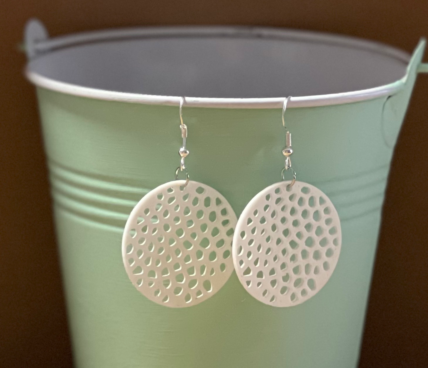 Voronoi earrings