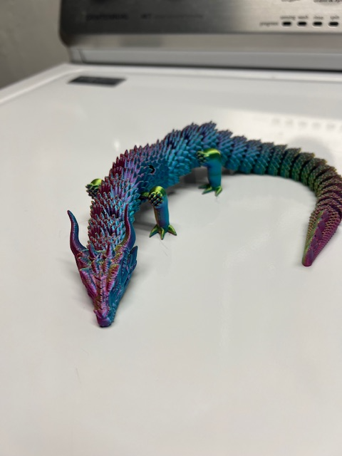 Standing Articulated Nature Dragon