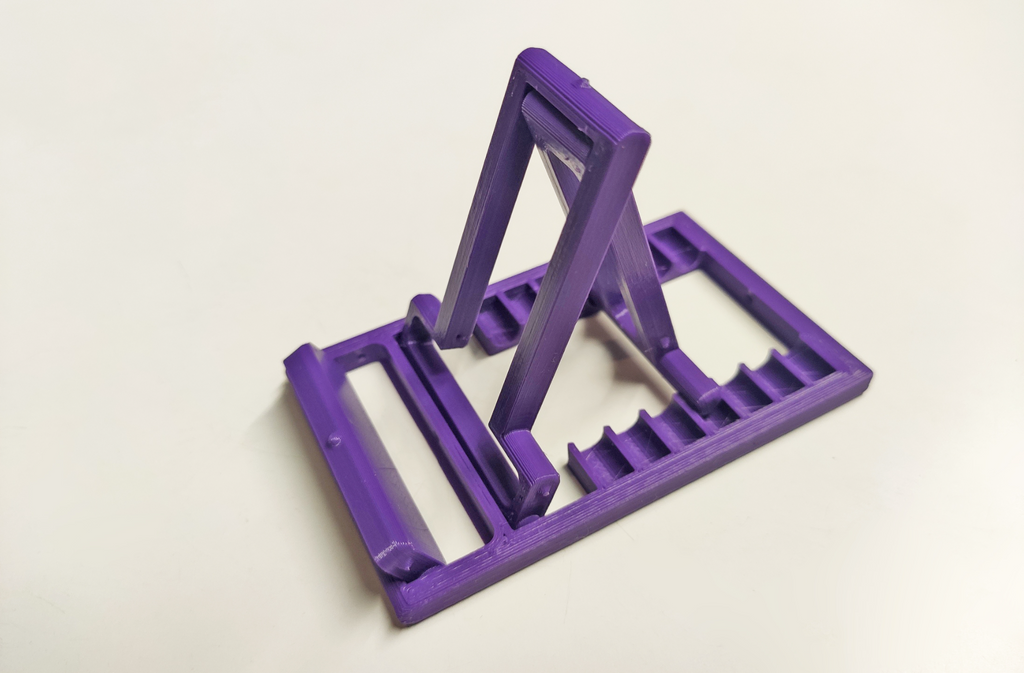 Print in Place : Mobile Stand (Credit Card Size)