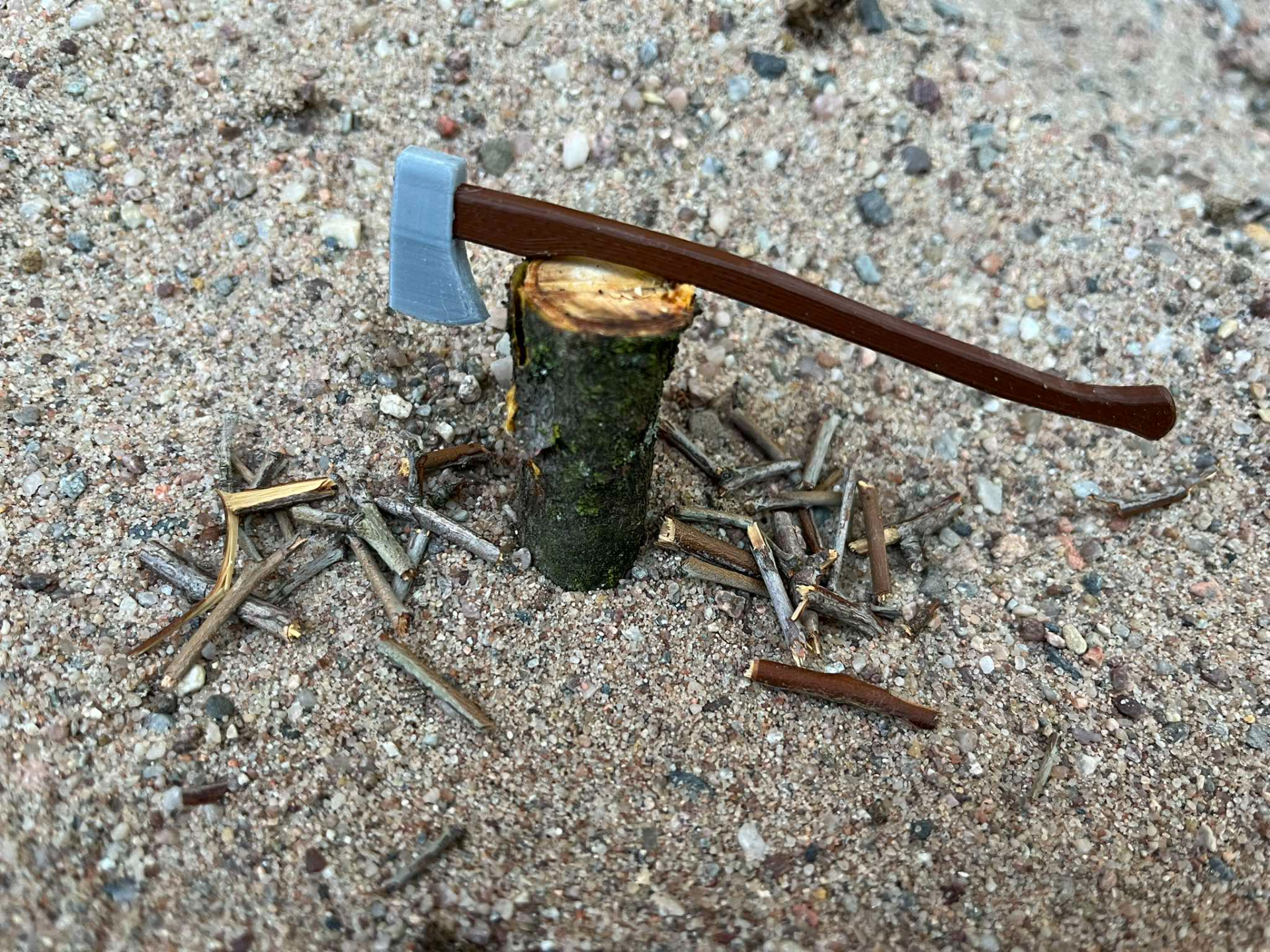 Axe, ax 1:12 and 1:10, RC car, miniature, diorama