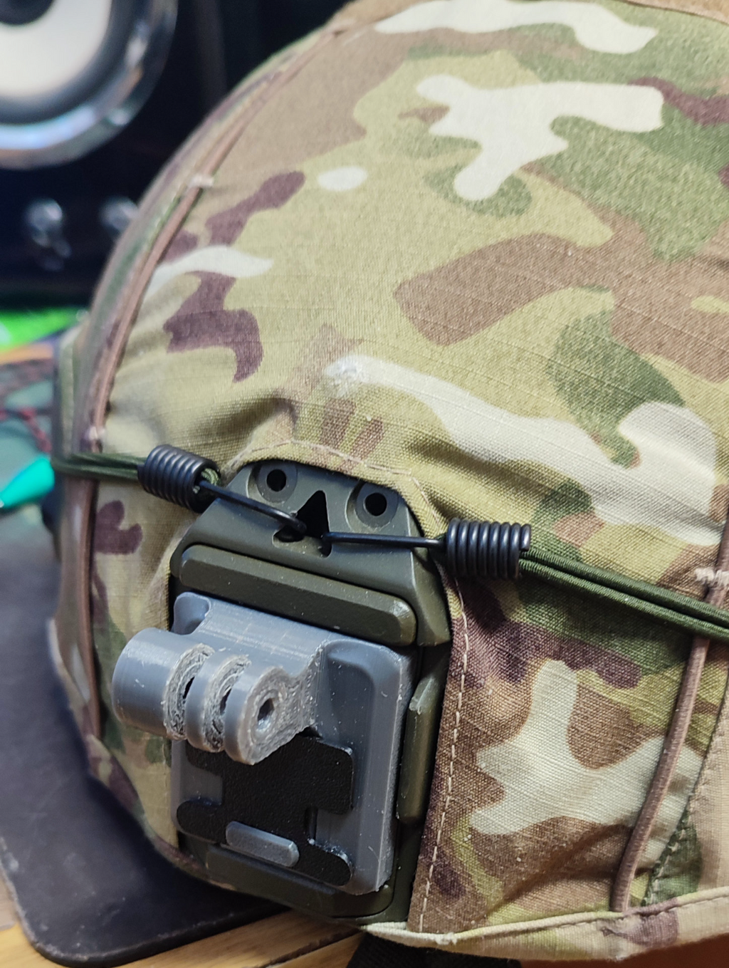 GOPRO 9 military helmet mount NVG