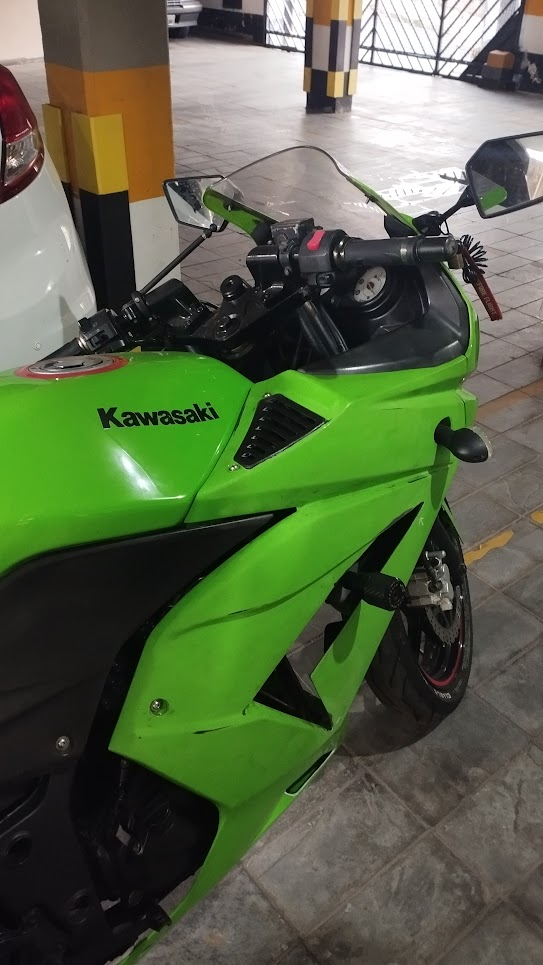 Ninja 250R (EX250J/K) hot air exhaust mod