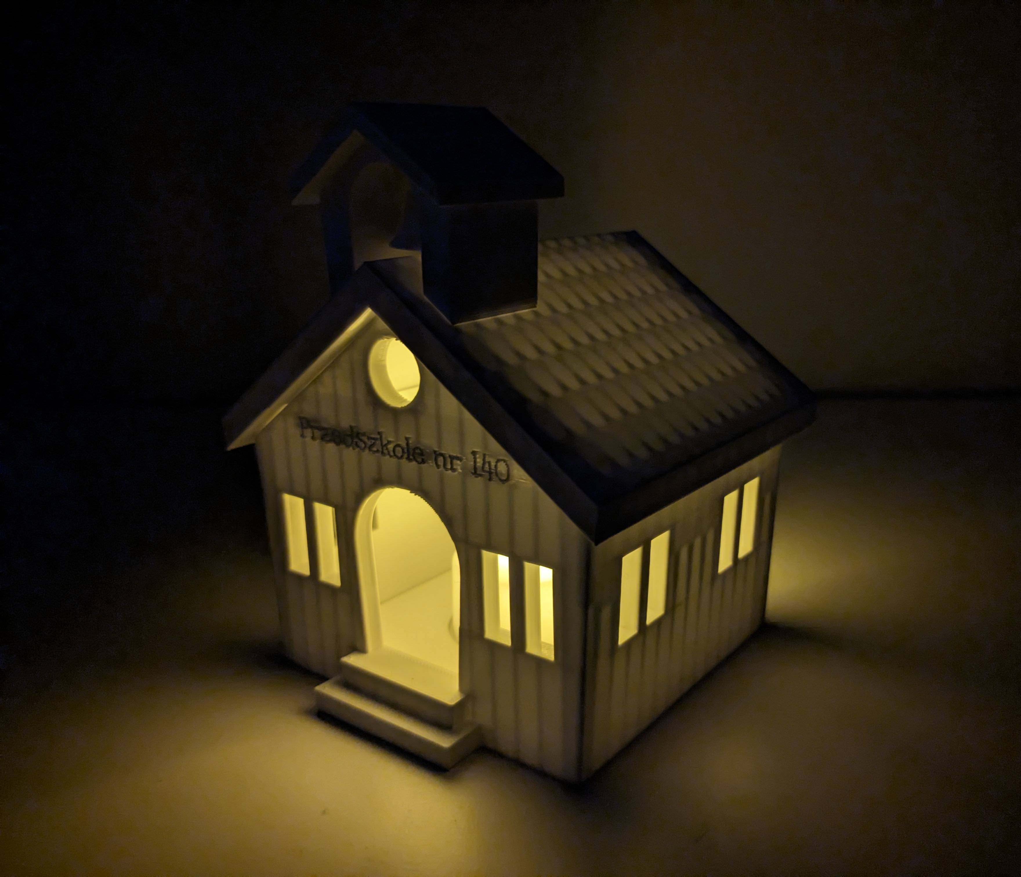 School House Tealight Holder