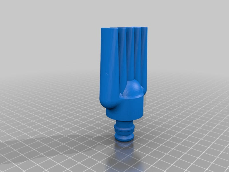 Pool filter cleaner with (Gardena) hose connector