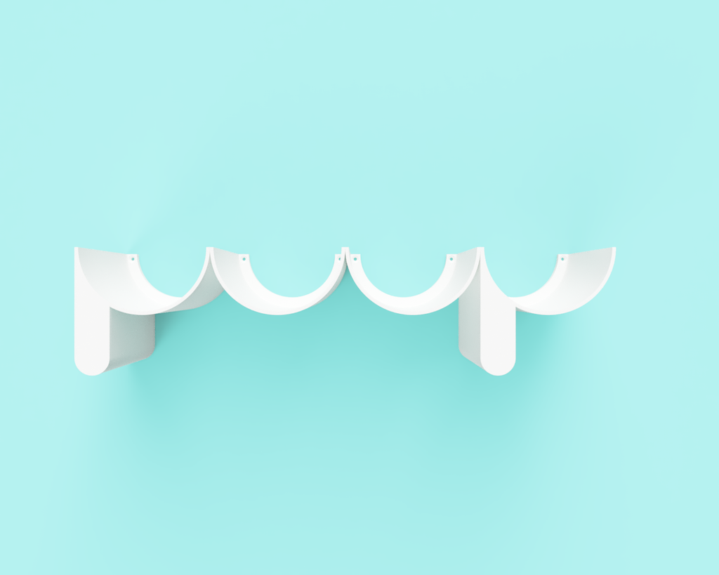 'Poop' toilet roll shelf