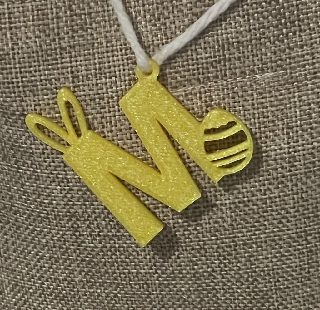 Bunny Ear Basket Tags/Keychains