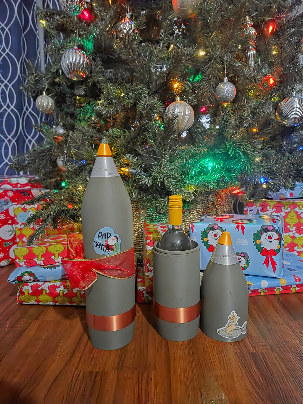 105mm HE Bottle Bunker w/PD fidget fuze
