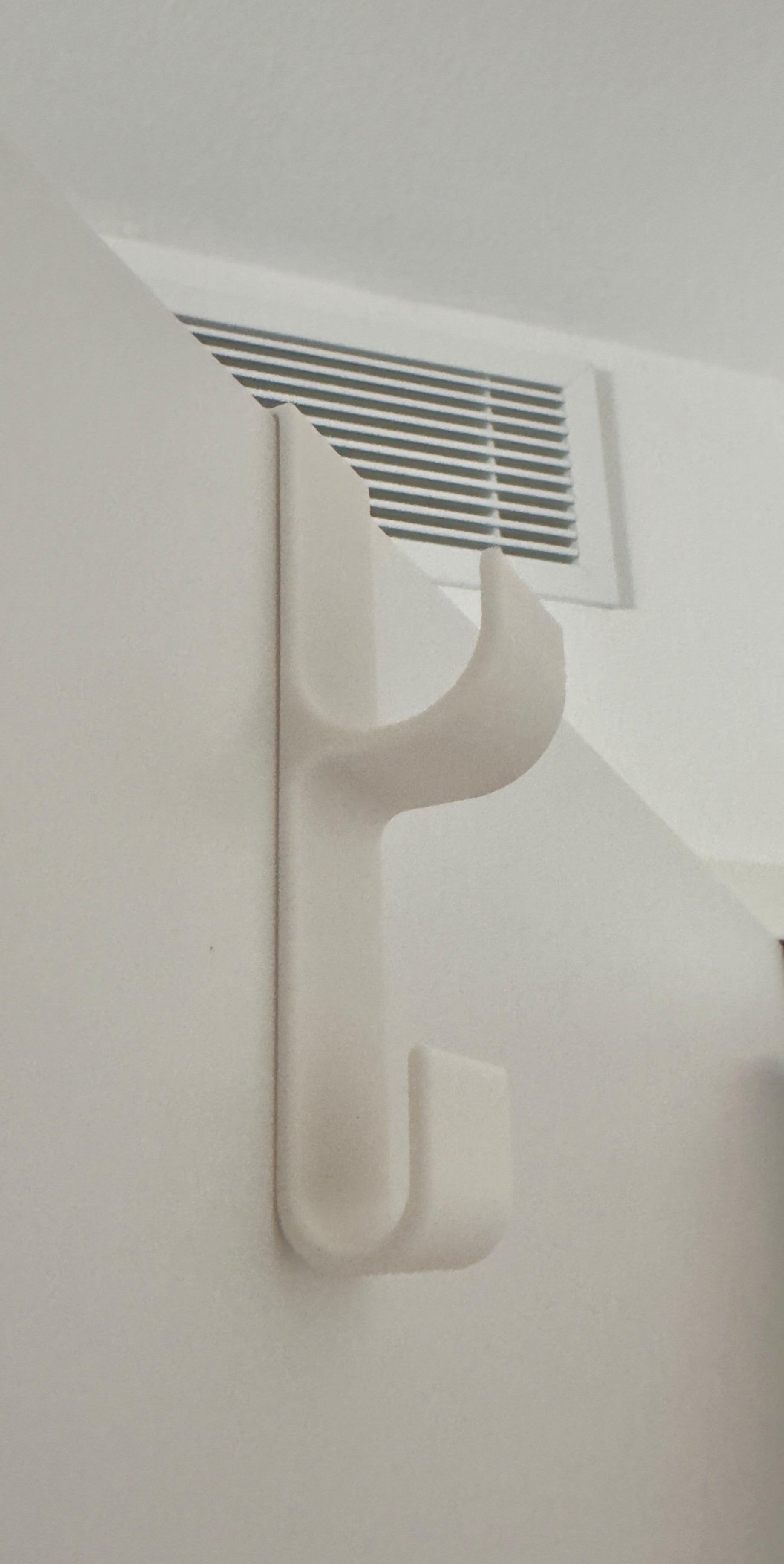 Double Clothes Hook for 35mm Doors