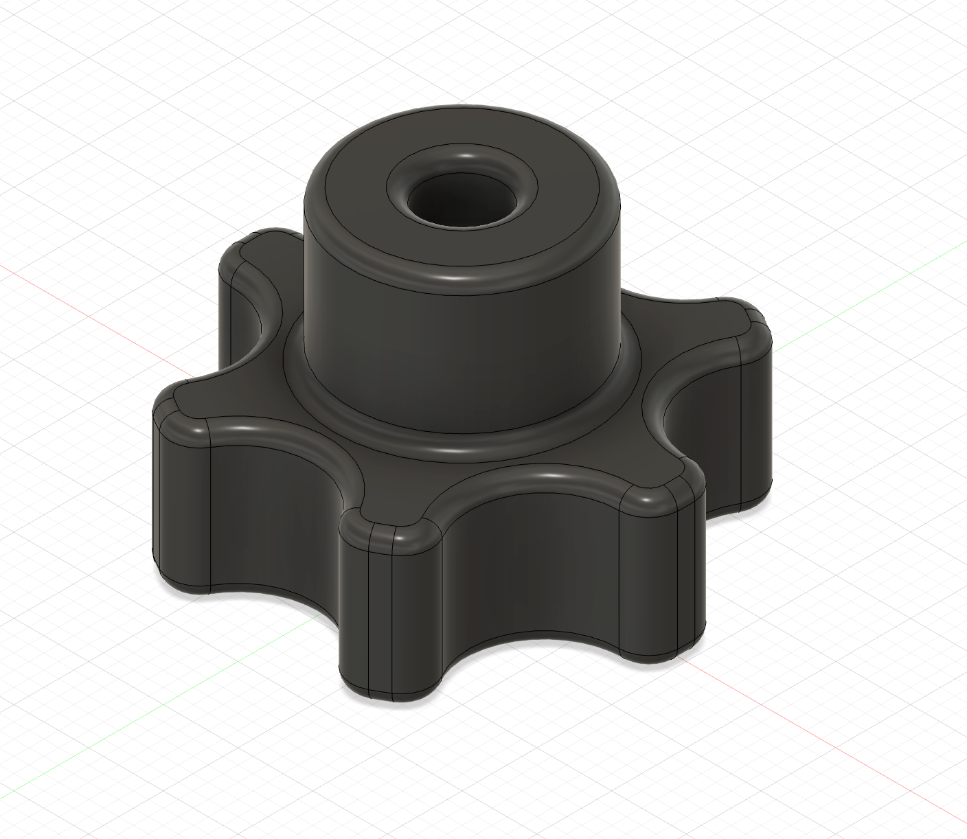 knob for bolt M5