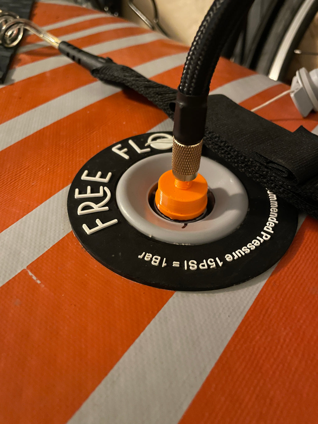 Schrader Valve Paddleboard Adapter