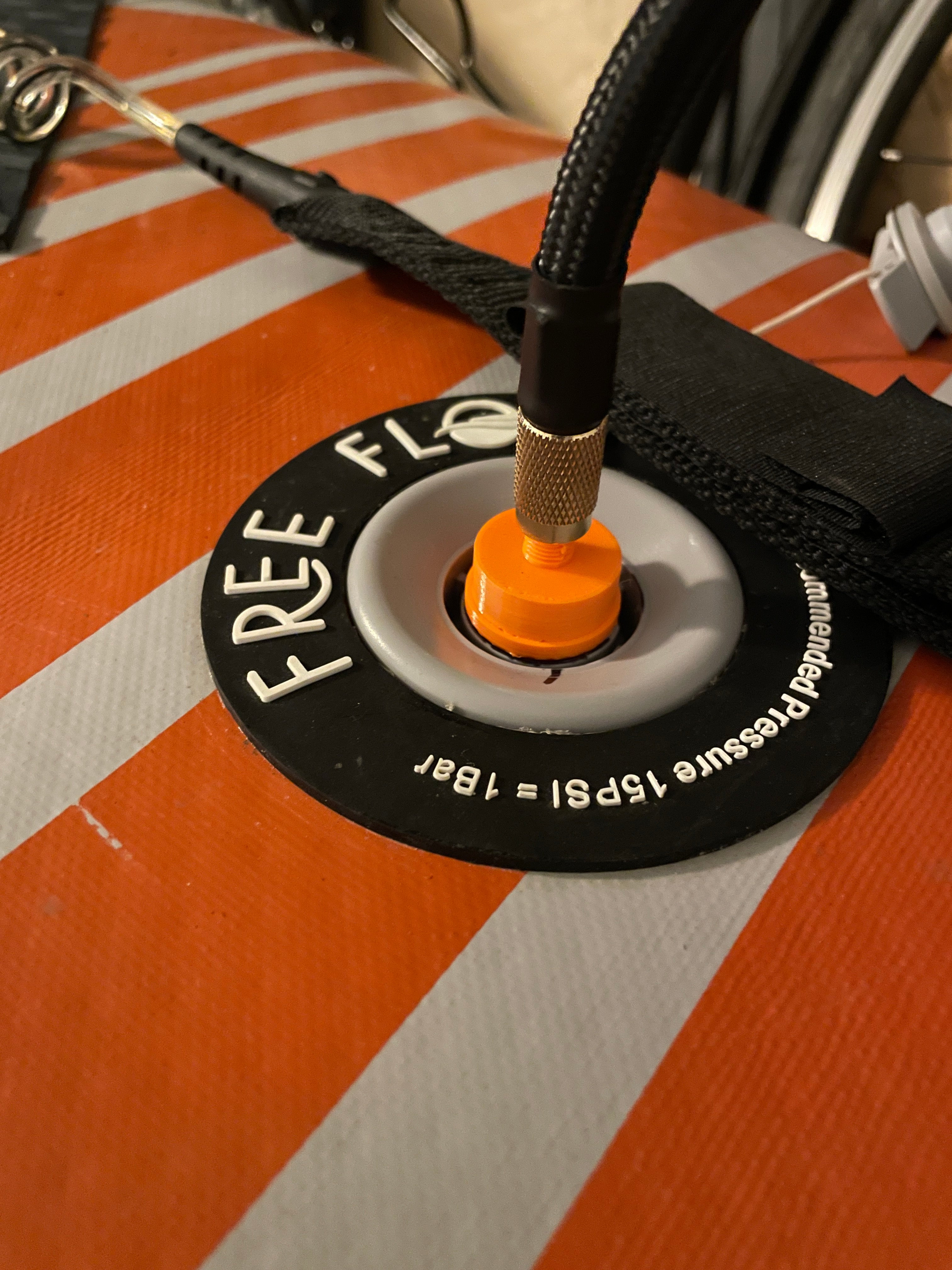 Schrader Valve Paddleboard Adapter