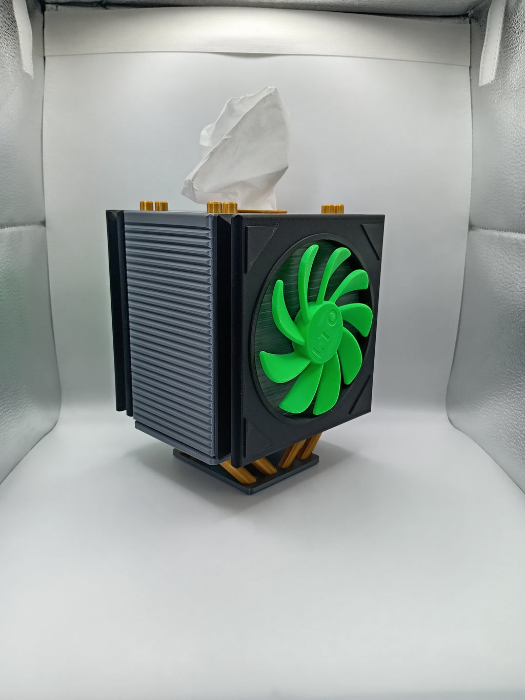 Tower CPU Cooler - Tissue Box - Magnetic - PC PART