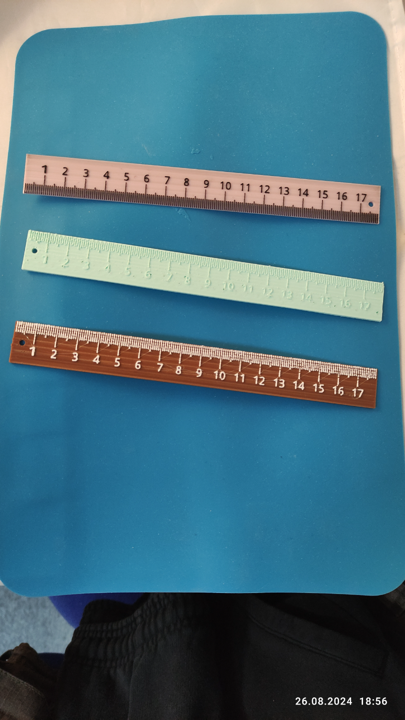 Metric ruler 18cm