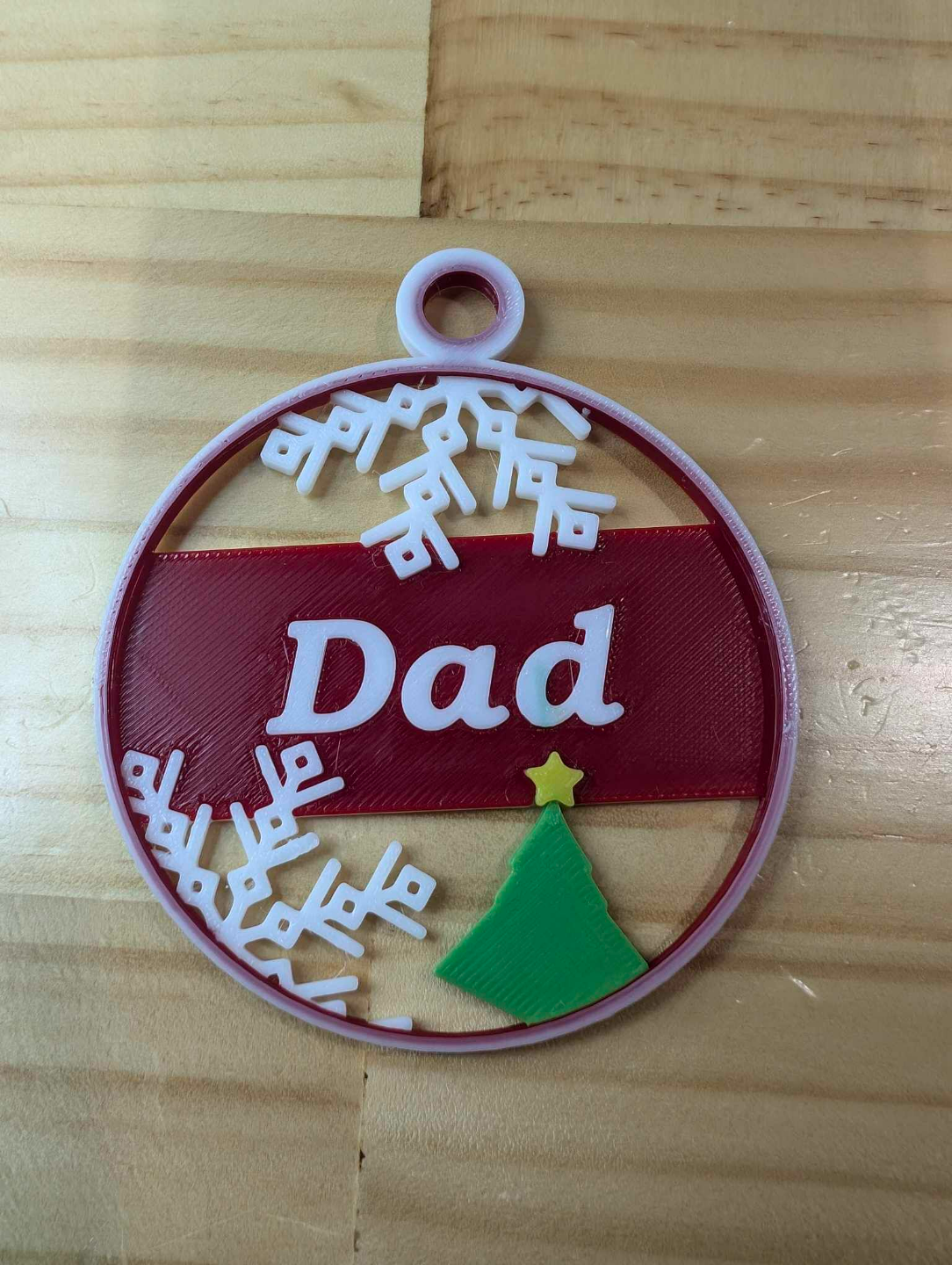 Blank Bauble Tag