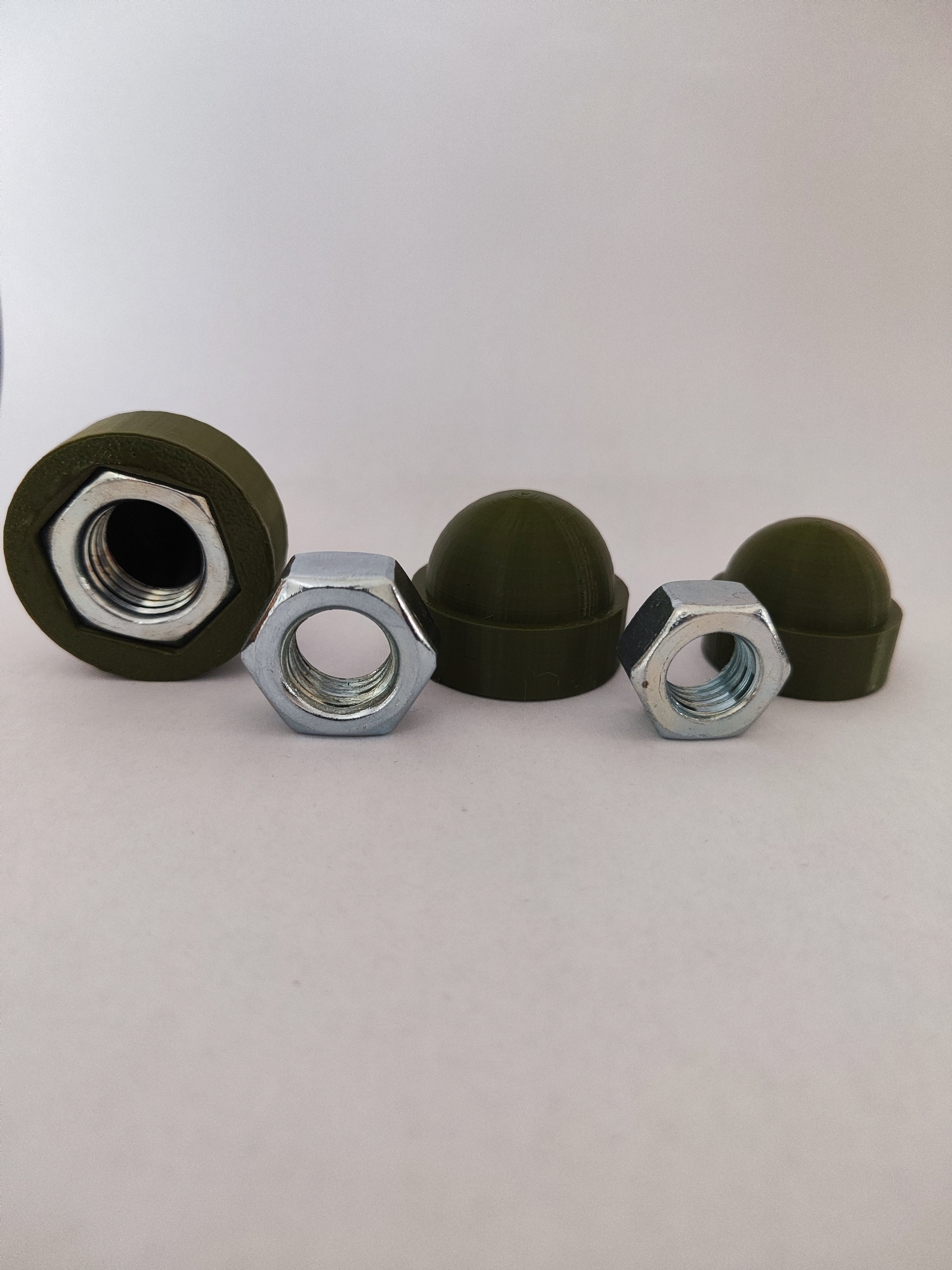 Nut Cap Set M12 M14 M16 – Dome Covers