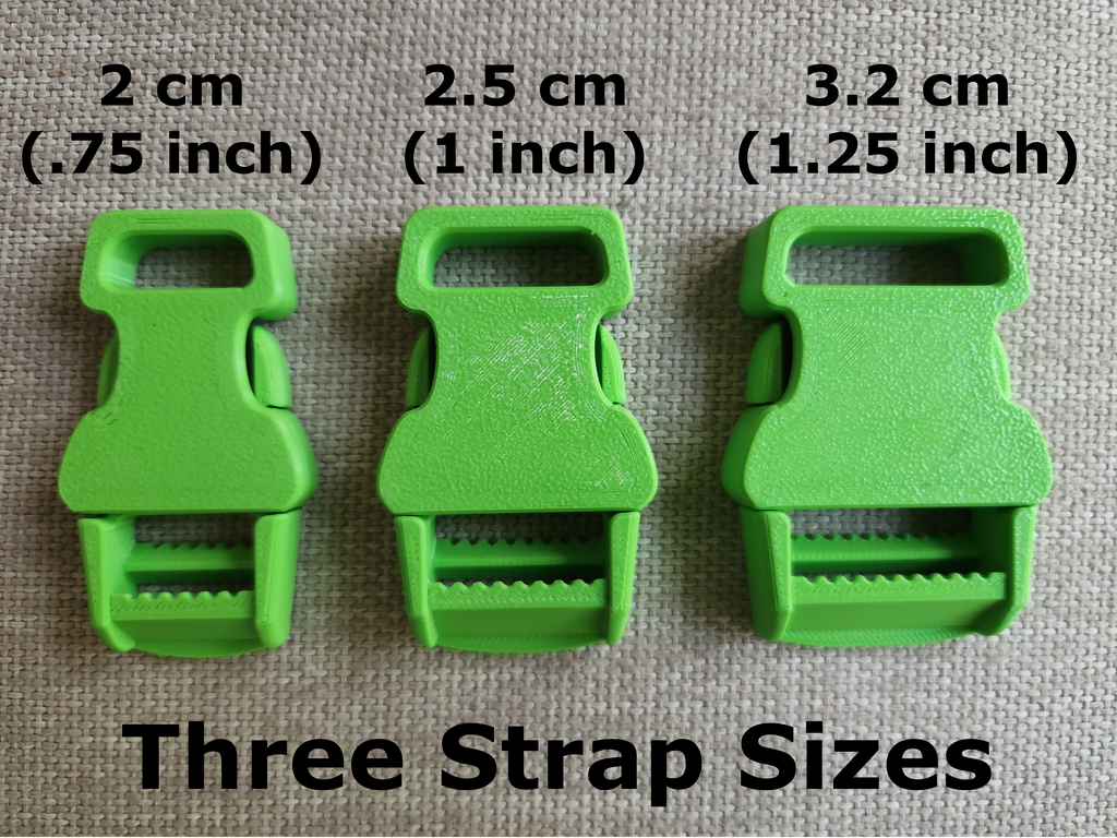 Strong Printable Snap Buckle