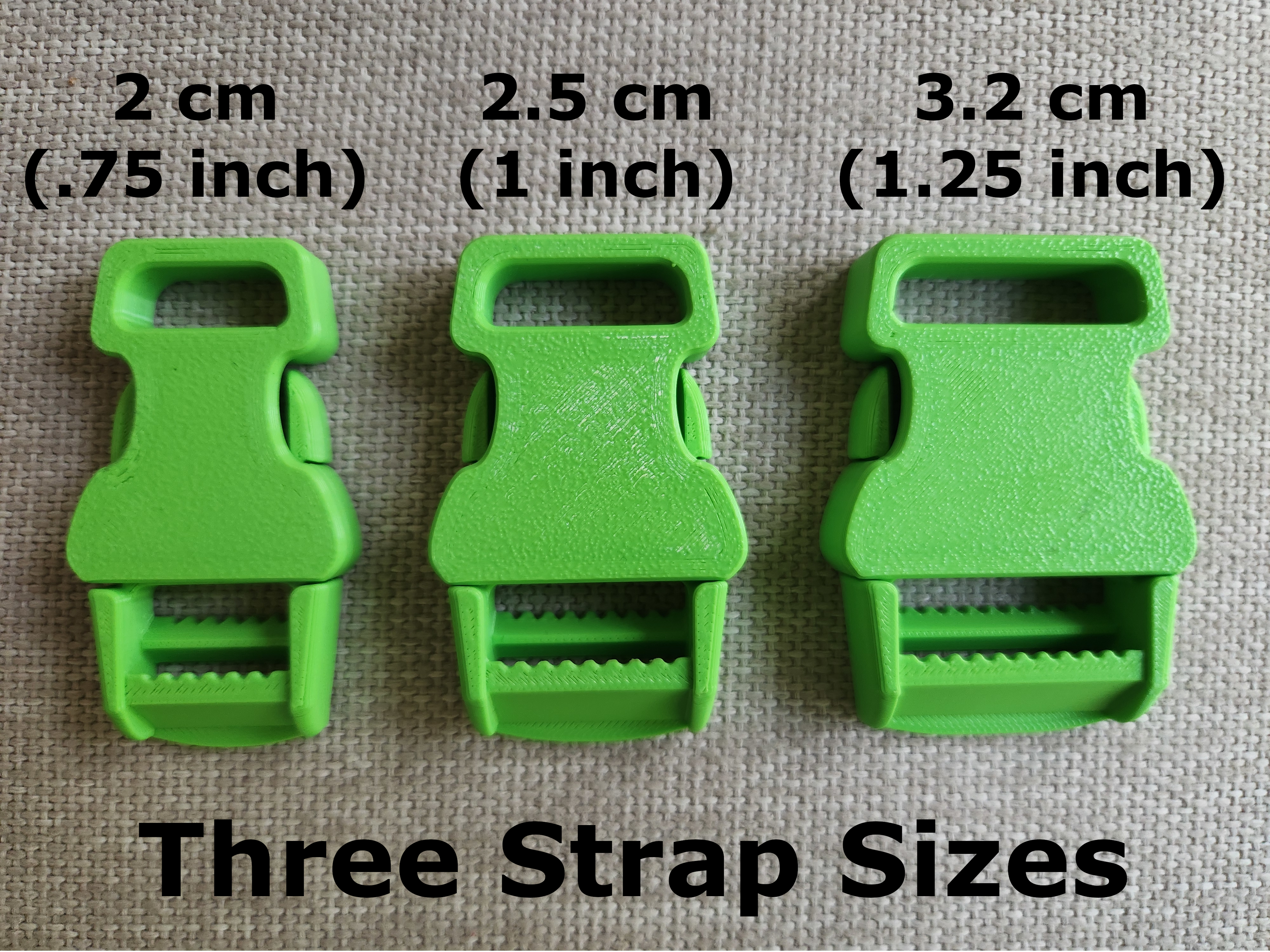 Strong Printable Snap Buckle