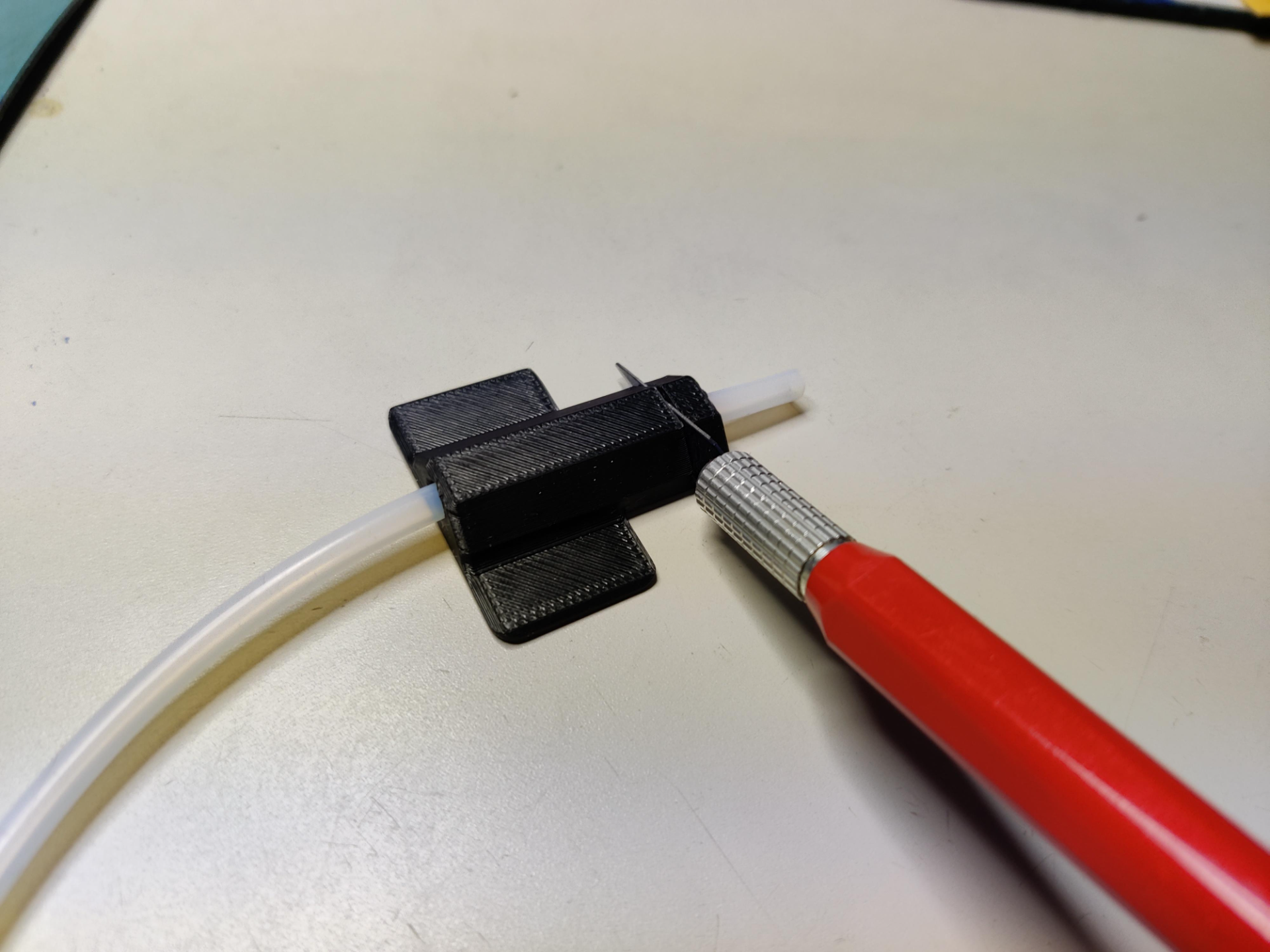 PTFE Tubing Guide for Exacto Knife