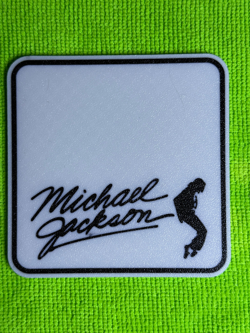 Michael Jackson Signature Coaster