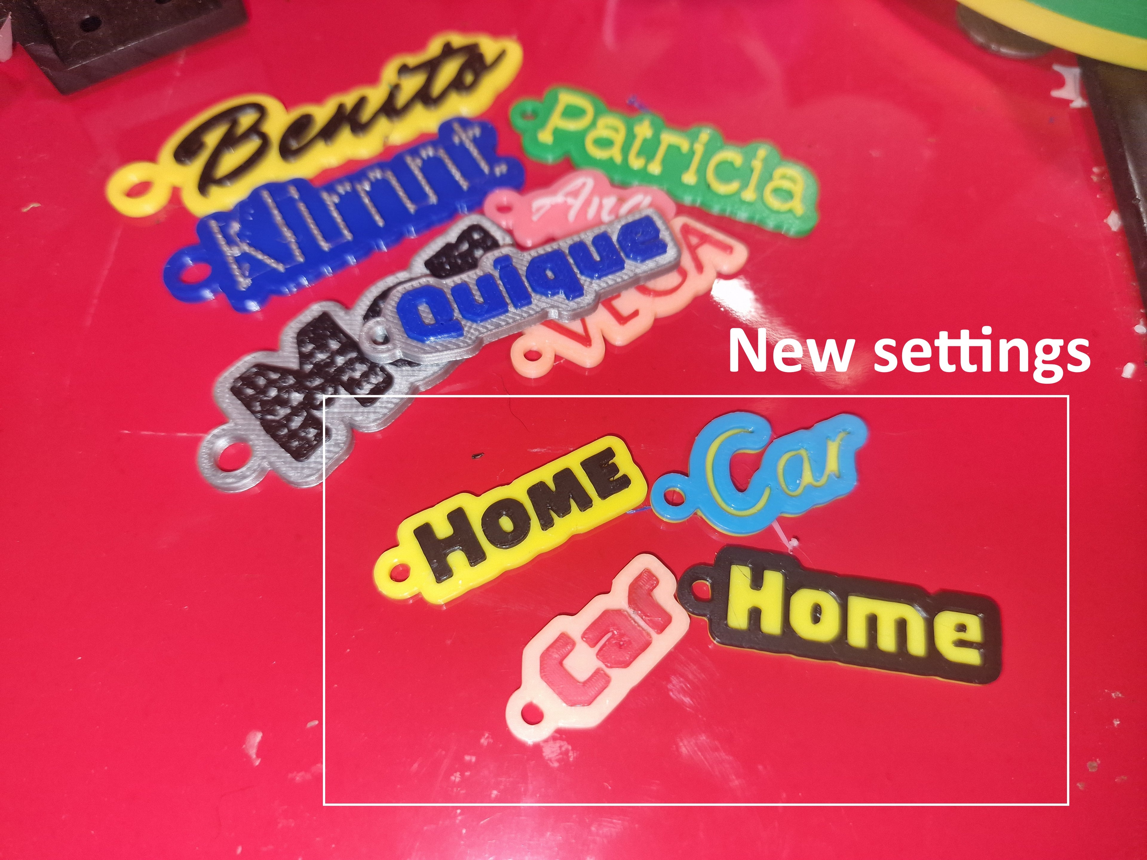 Customizable name keychain V3 (+8000 fonts)