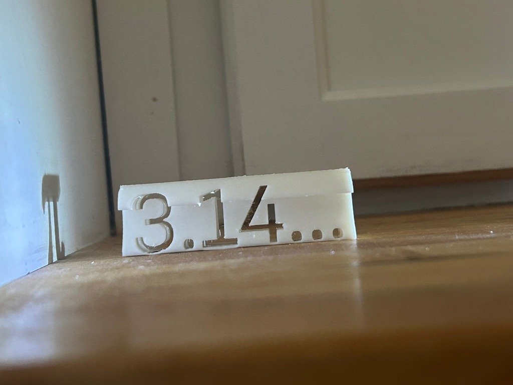 Pi illusion