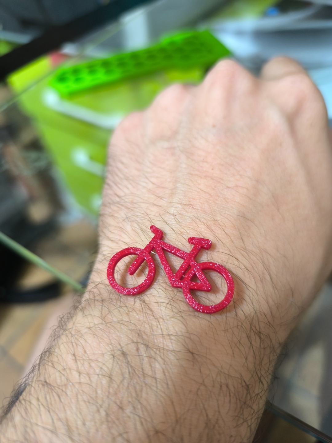 Bicycle bracelet