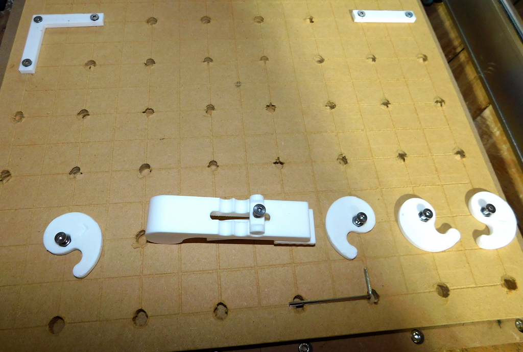 CNC 10mm Doghole Clamp Set 5mm Thickness