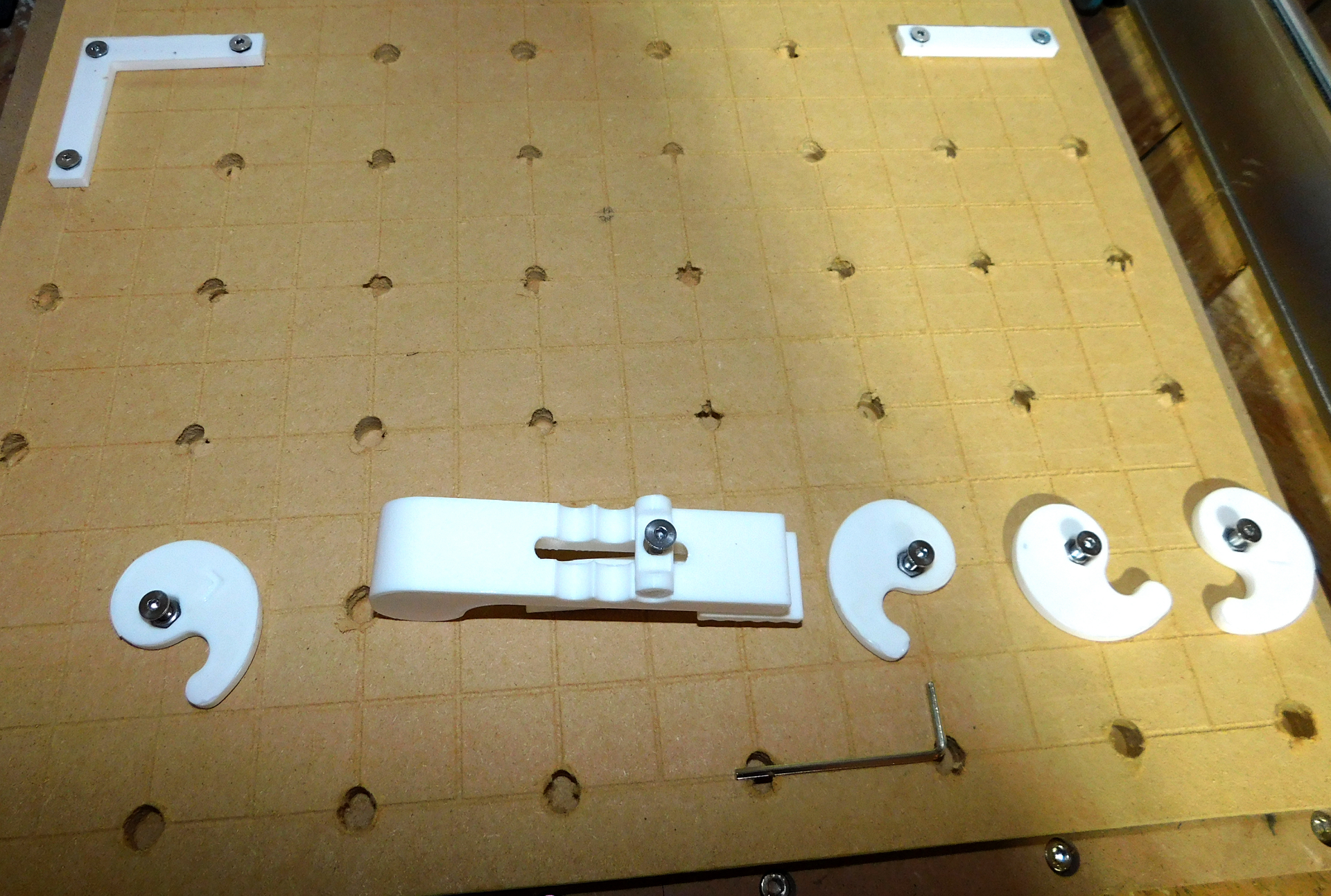 CNC 10mm Doghole Clamp Set 5mm Thickness