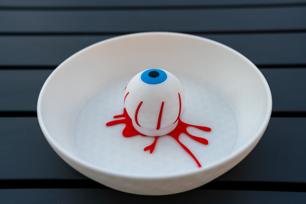 Halloween bloodshot eye candy bowl (no AMS)