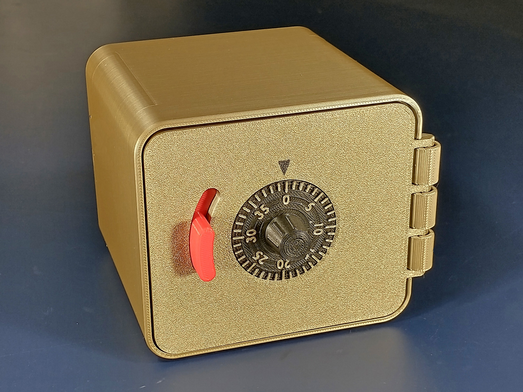 Muffin Safe with 3-Number Customizable Combination