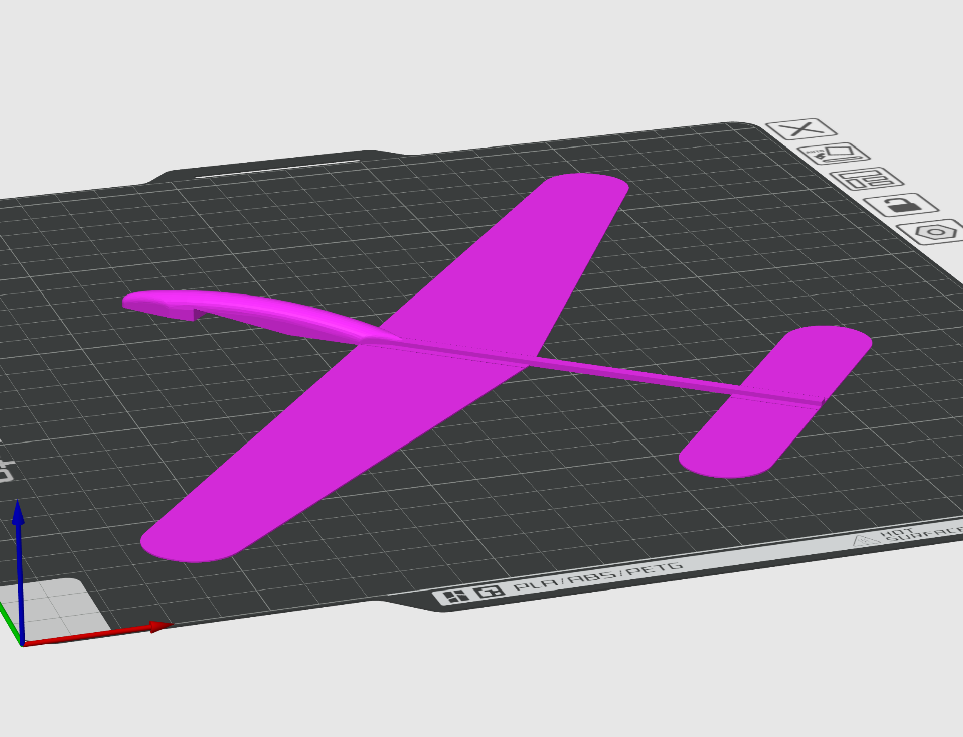 Small Launchable Airplane