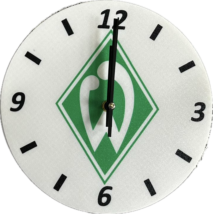 Werder Bremen Wanduhr