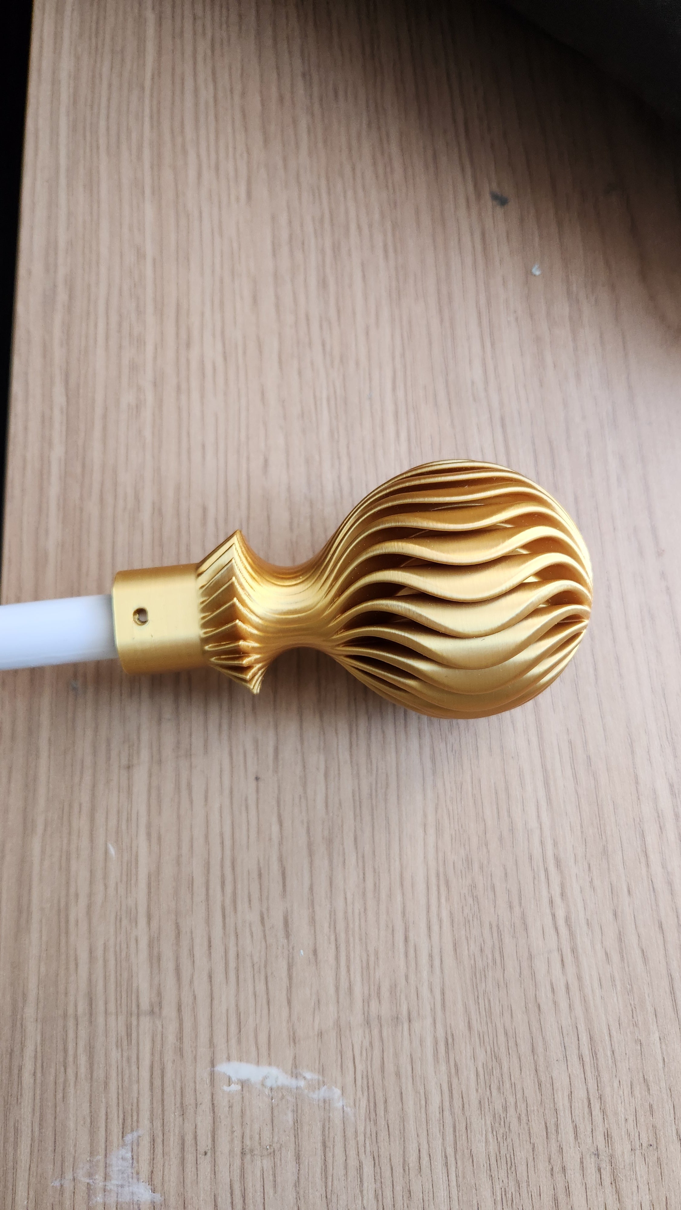 Embout de tringle à rideau adaptateur 16 mm