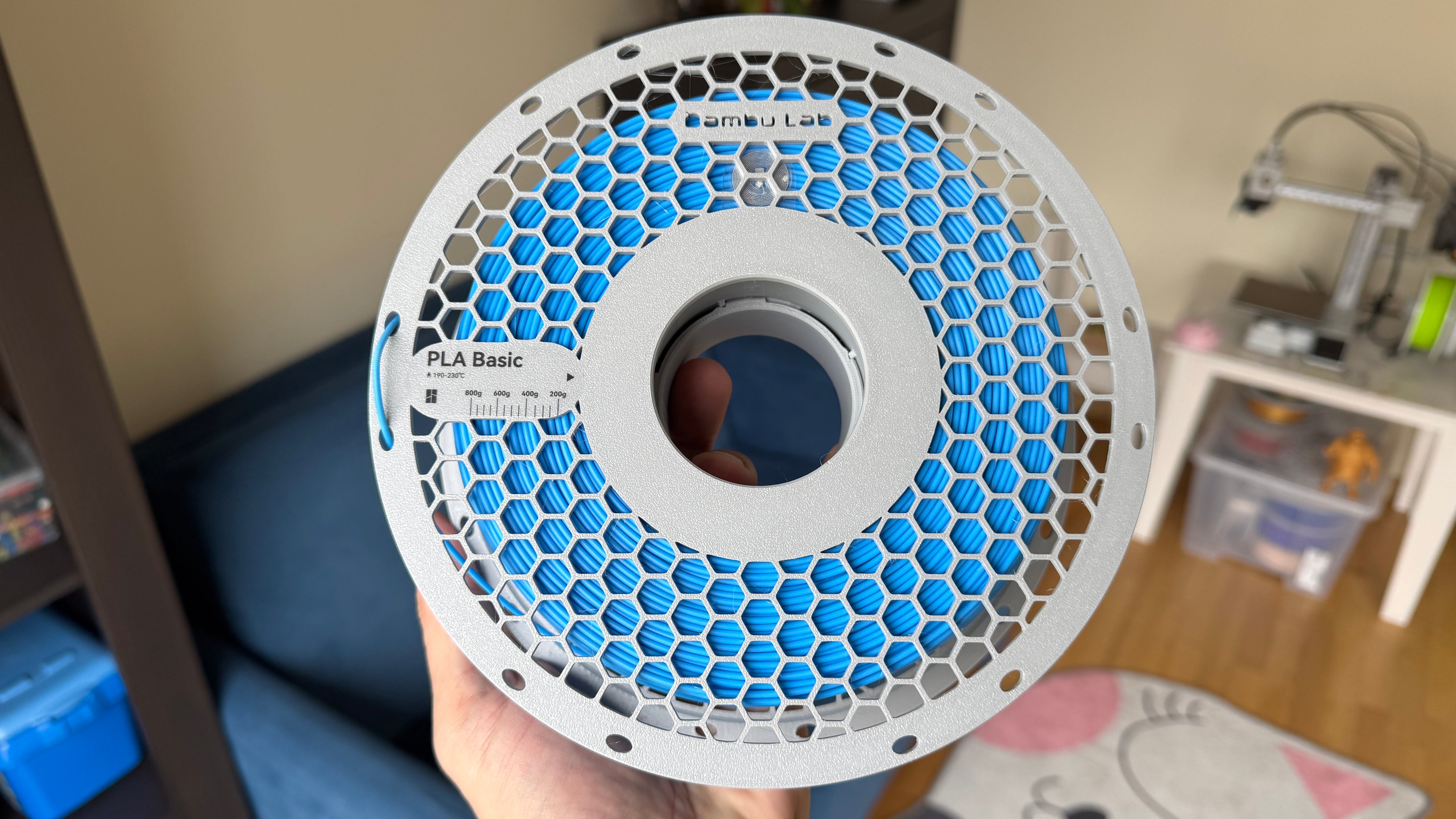 Bambu Spool with stickers place (WDT)