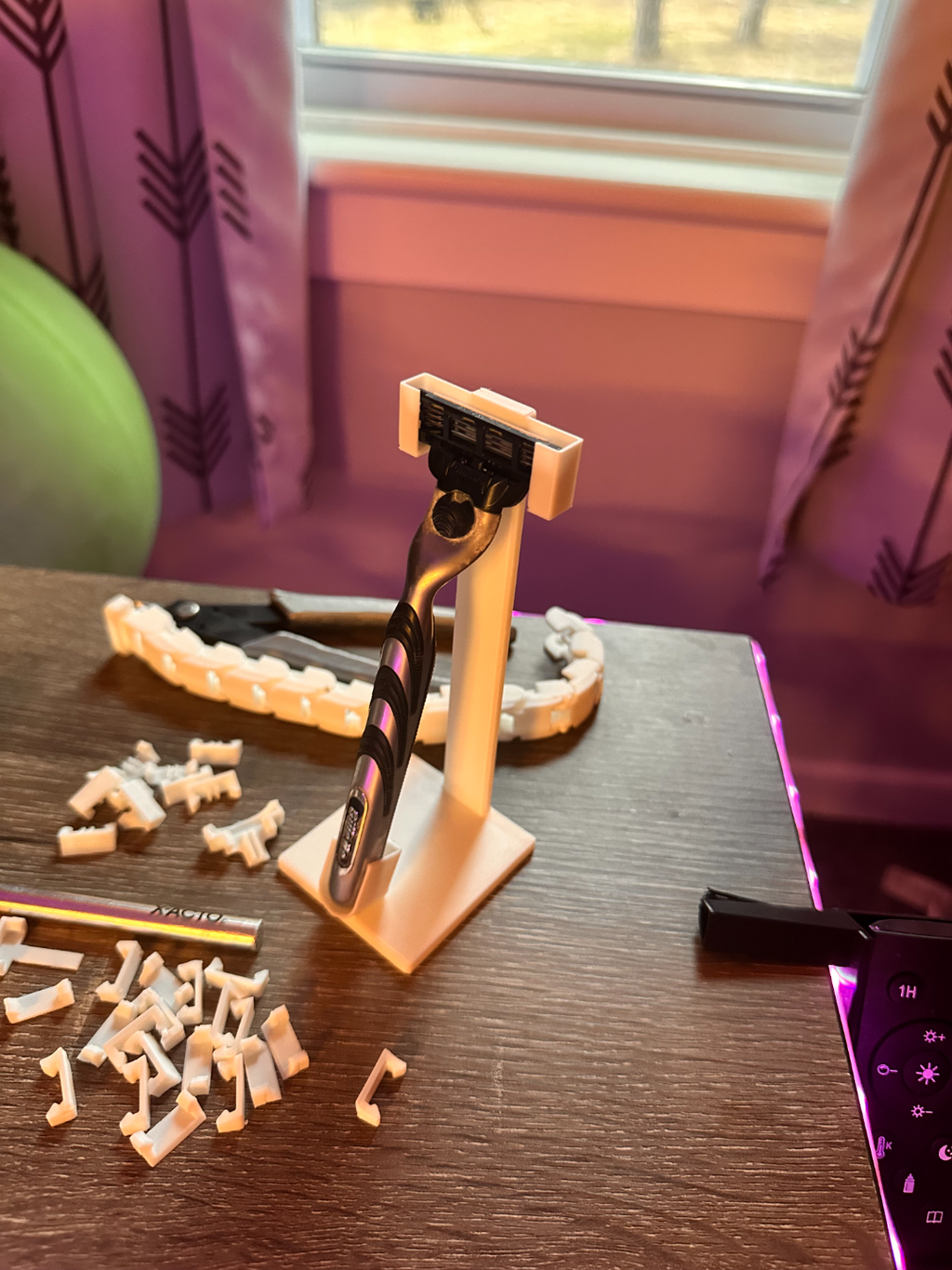 Gillette shaver stand holder