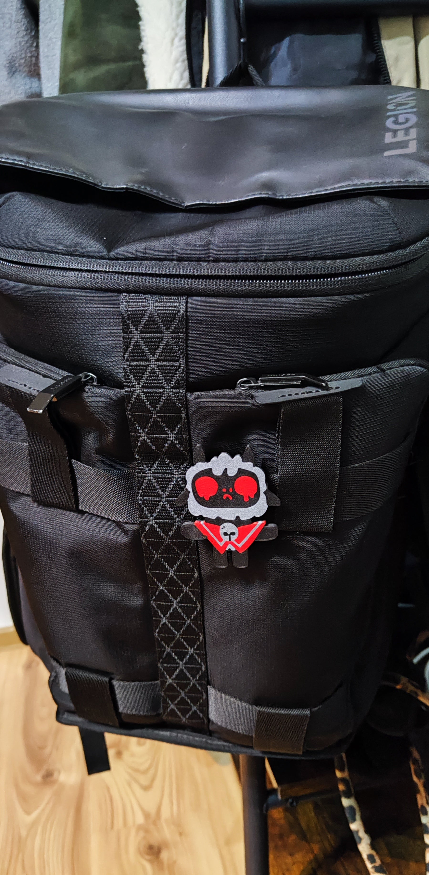 Cult of the lamb backpack Badge(AMS/NO AMS)