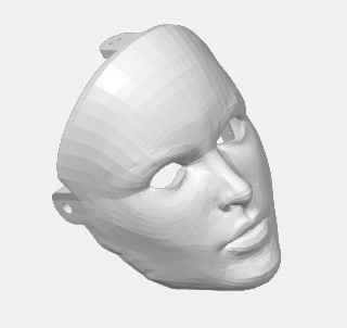 robot face