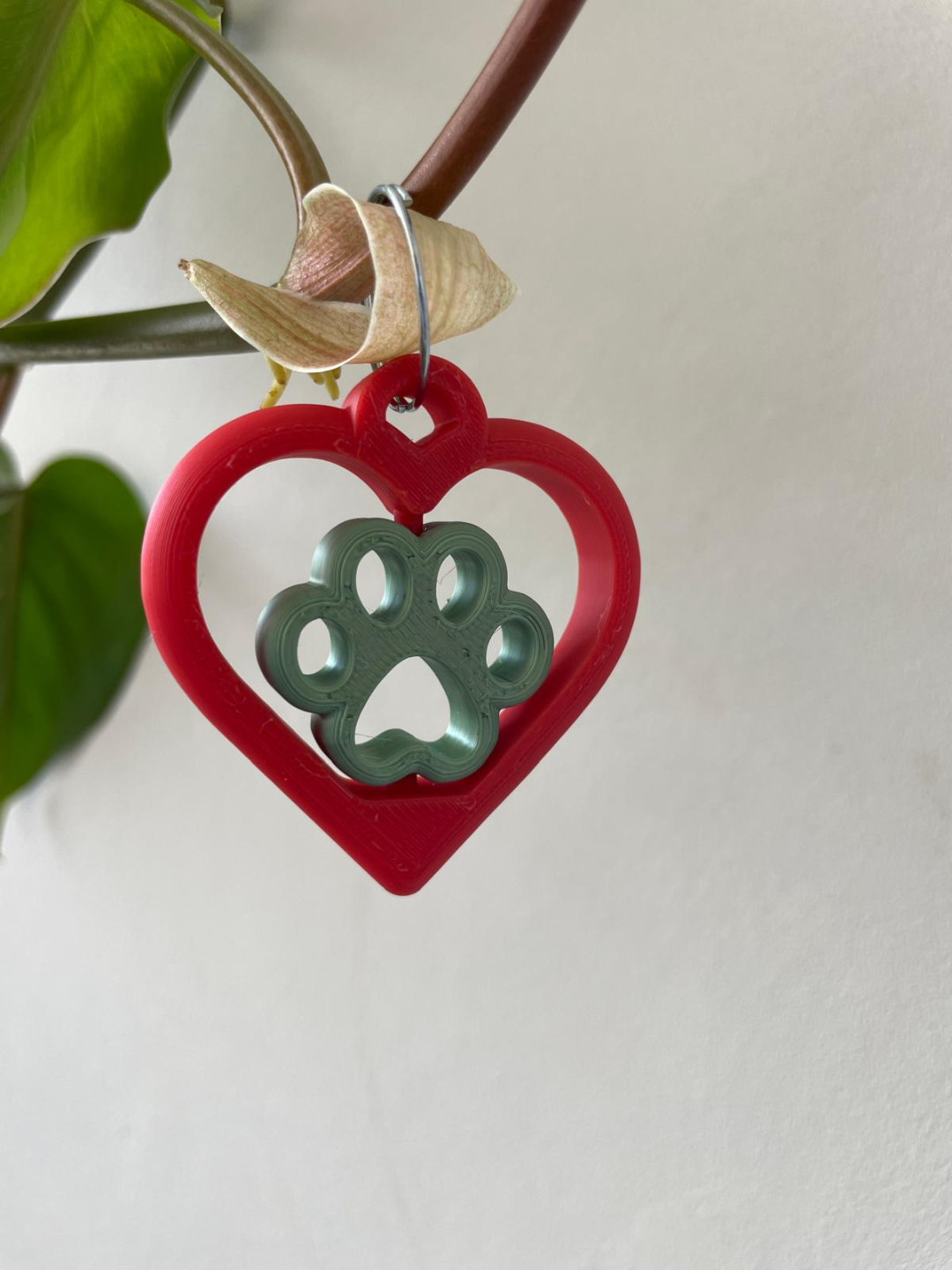 Paw Heart Spinner