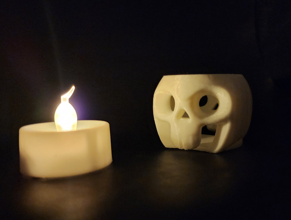 Skull Tea Light Holder