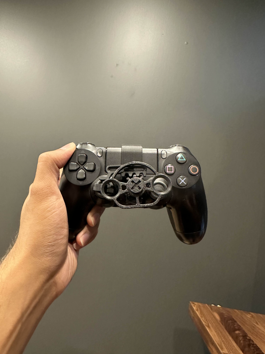 Bearing-Less Gear mini steering wheel -PS4