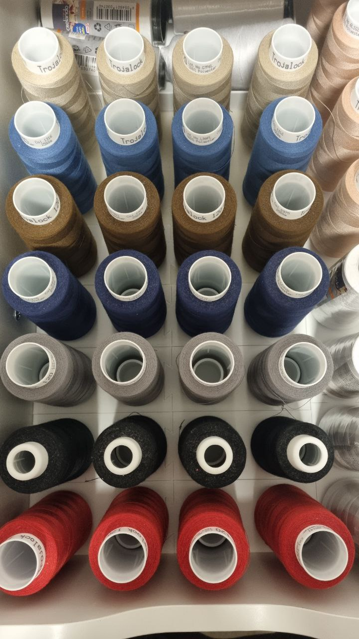 Overlock Thread Spool stand for Ikea Alex drawer