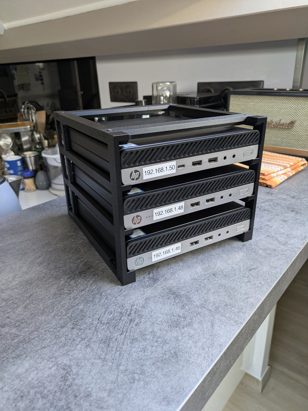 HP Pro/Elitedesk Micro Storage Rack