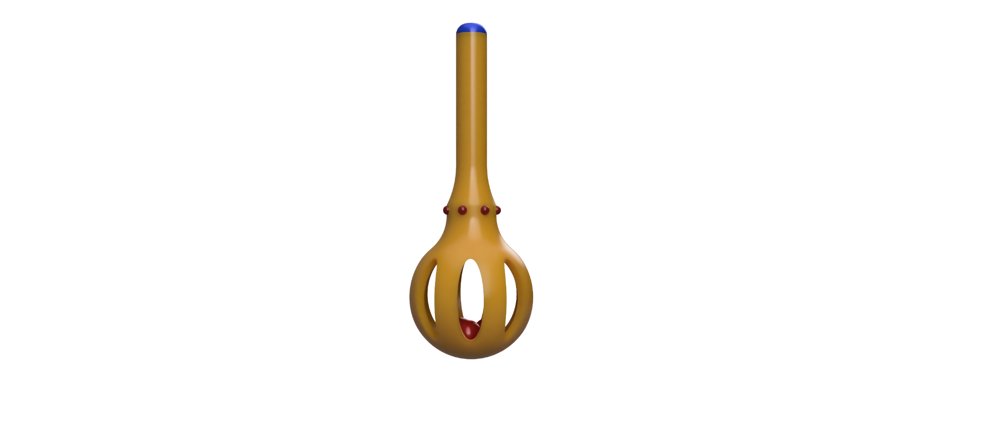 Melodic Magic Rattle: A Musical Toy for Kids and Musicians